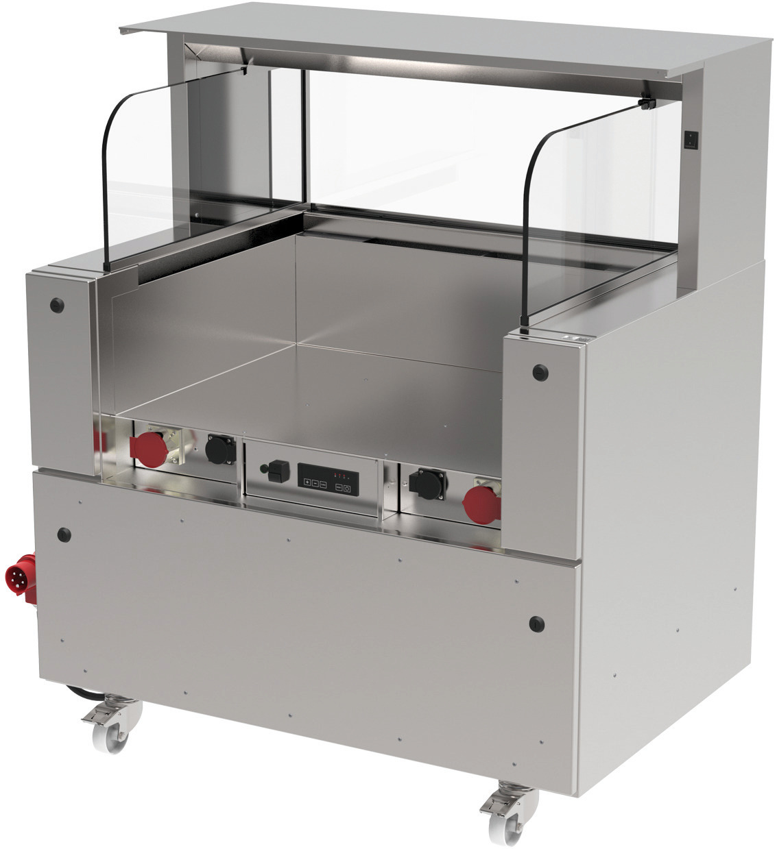 Frontcooking Station V-ACS-1100 d3 / mit Lichtaufsatz / digitale Steuerung