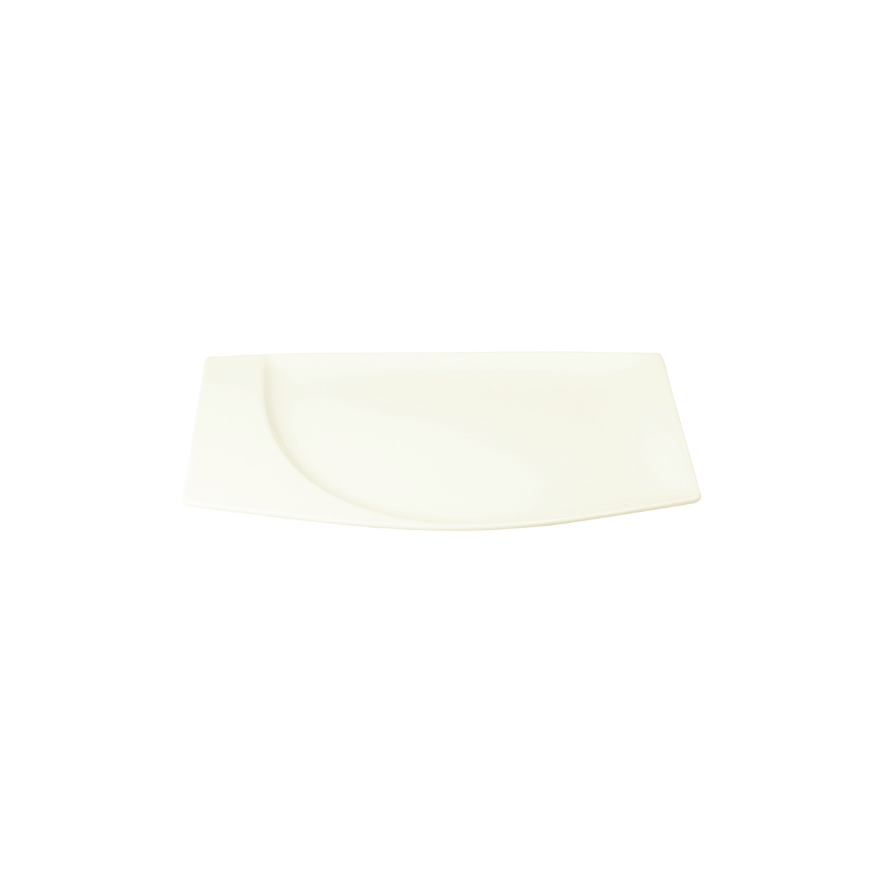 Mazza, Teller flach rechteckig 320 x 209 mm creme