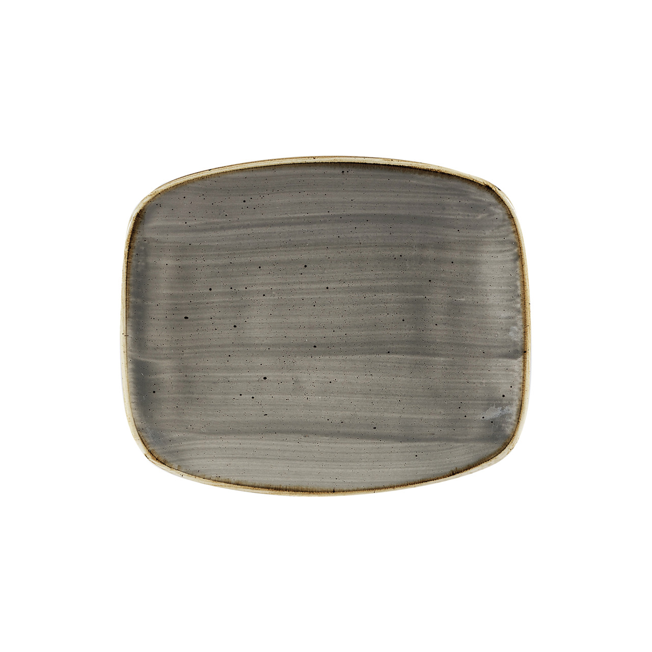 Stonecast, Teller Chefs rechteckig 237 x 157 mm Peppercorn Grey