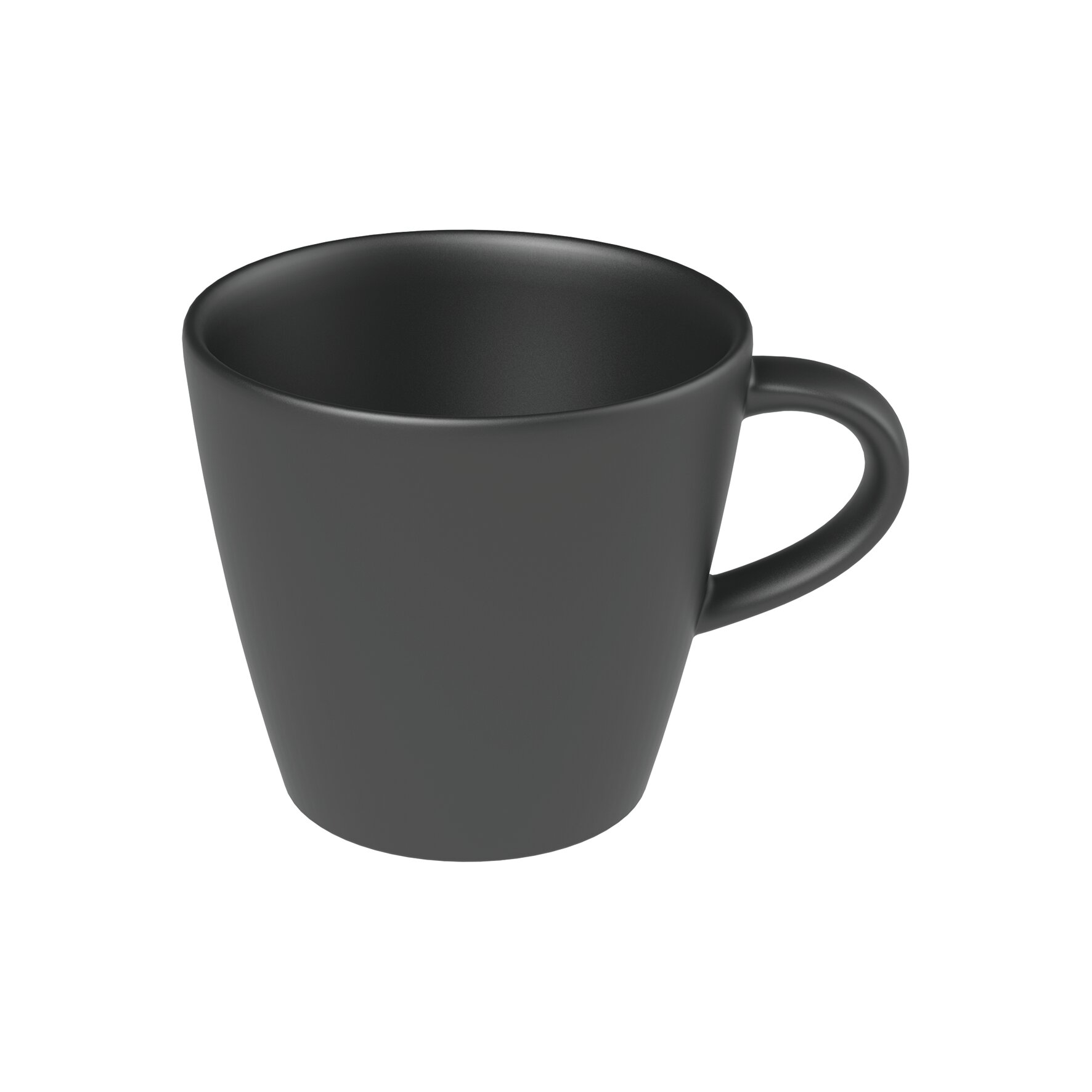 The Rock Black Shale, Tasse 85 x 65 mm / 0,10 l schwarz