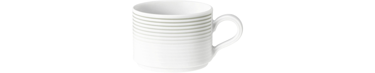 Blues, Kaffeetasse ø 78 mm / 0,18 l perlgrau