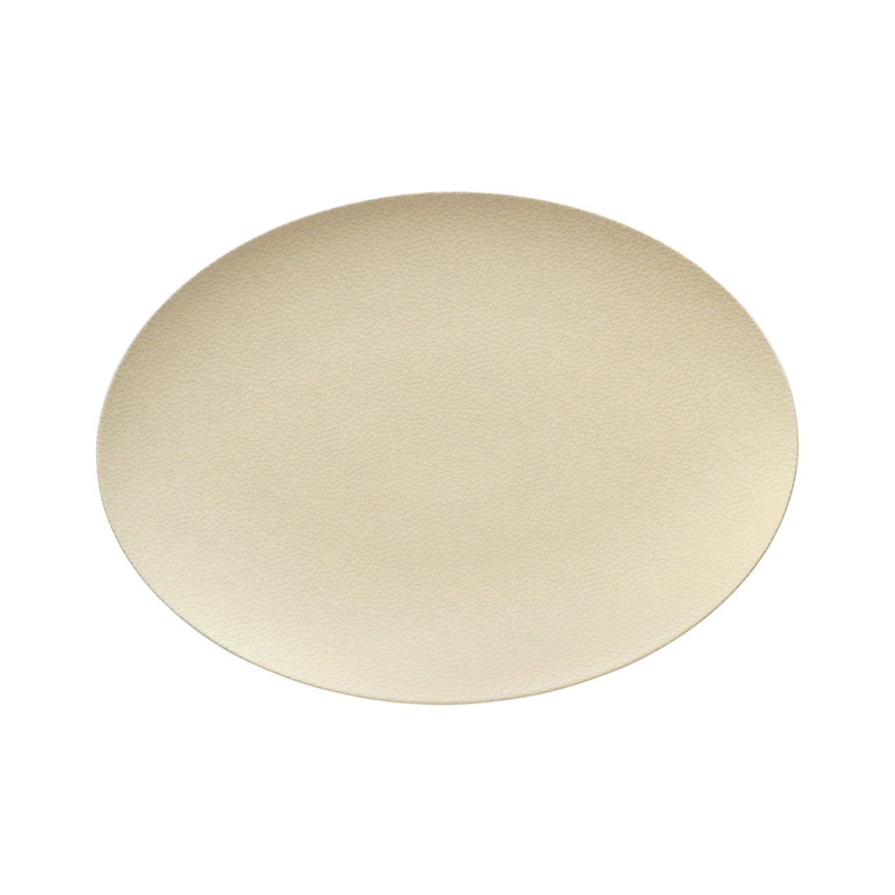 Pearls, Coupplatte oval 330 x 240 mm champagne