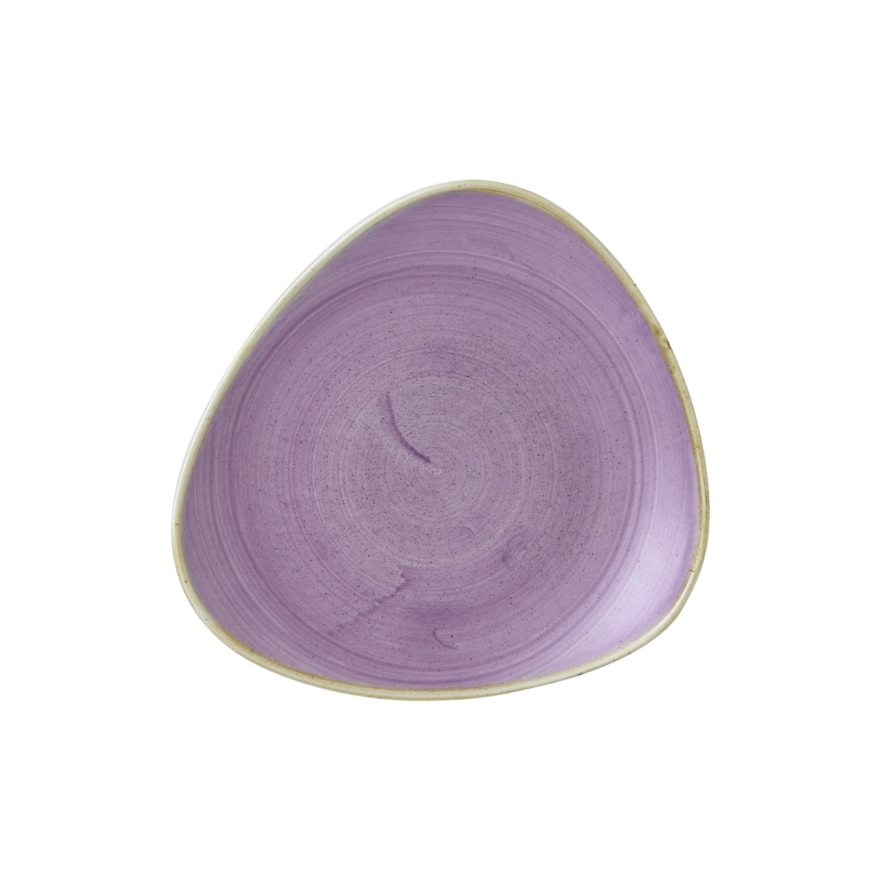 Stonecast, Teller Lotus dreieckig ø 229 mm Lavender