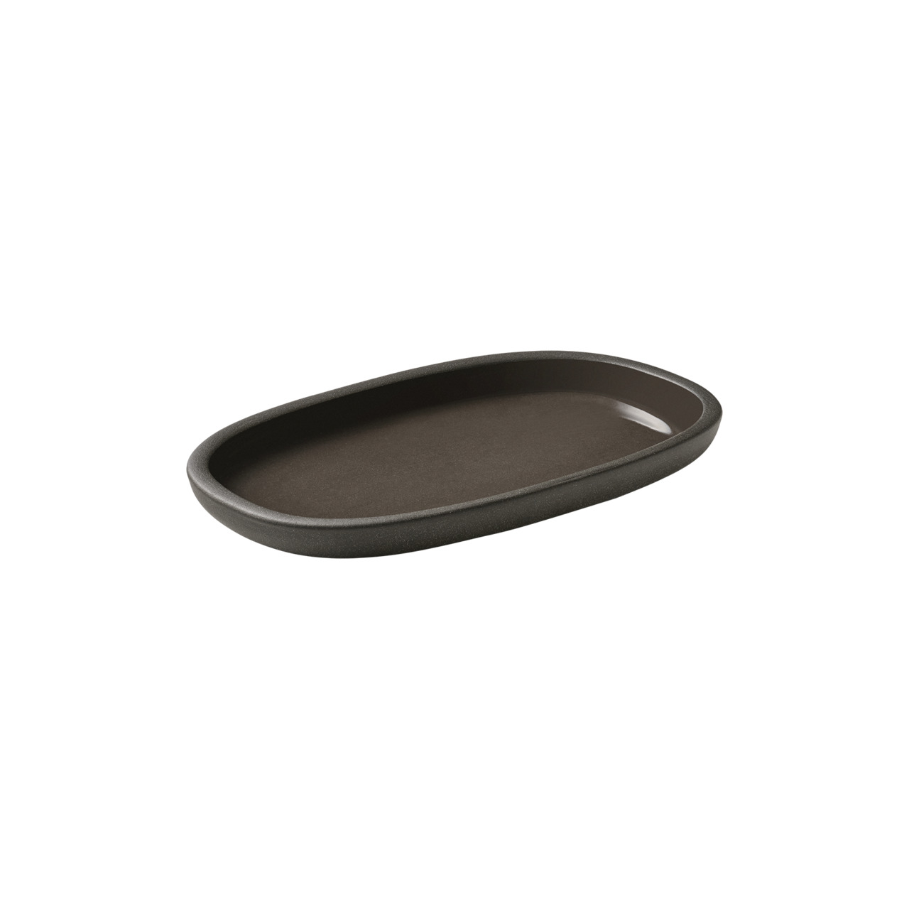 ReNew, Coupplatte oval 190 x 110 mm taupe 