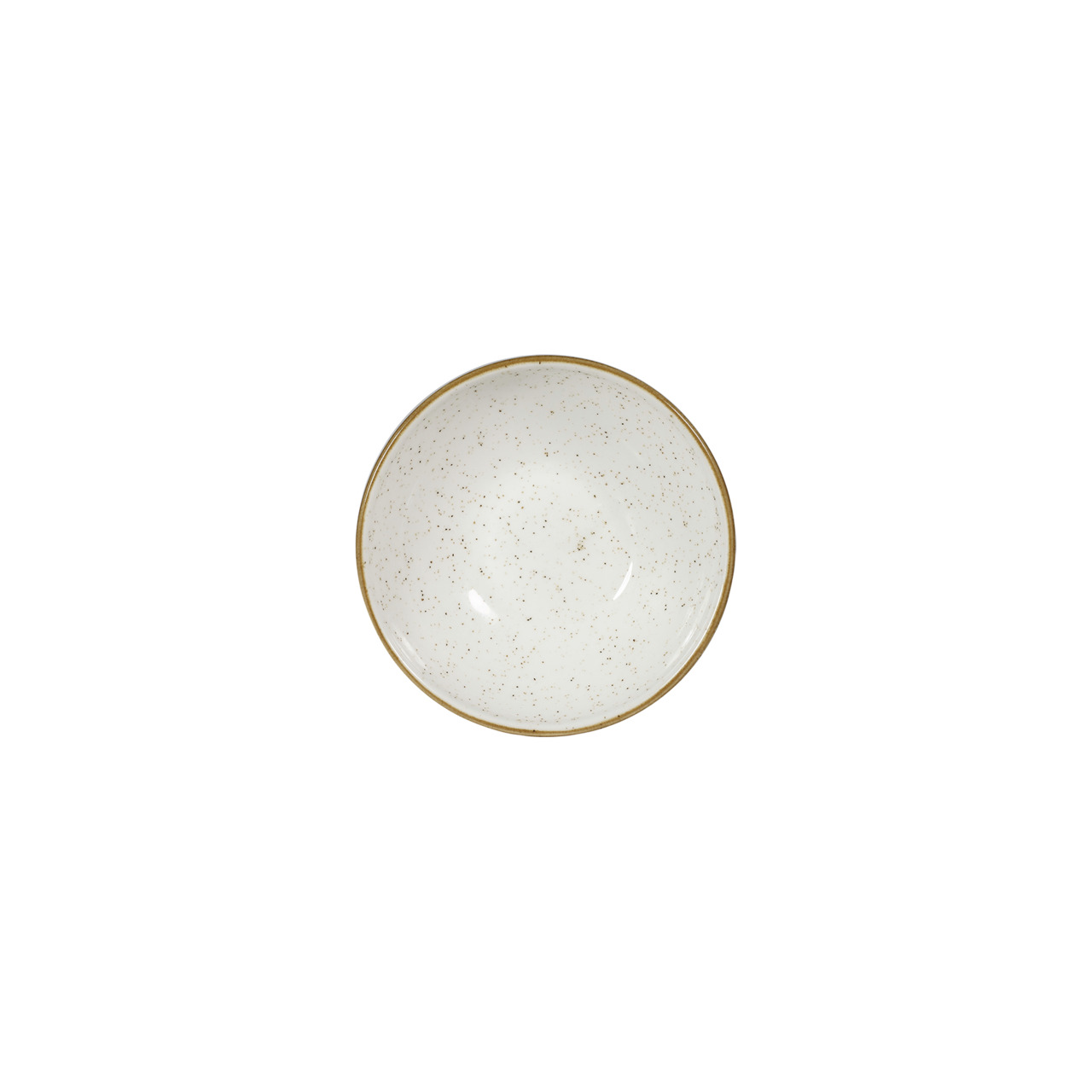 Stonecast, Bowl flach ø 130 mm / 0,26 l Barley White