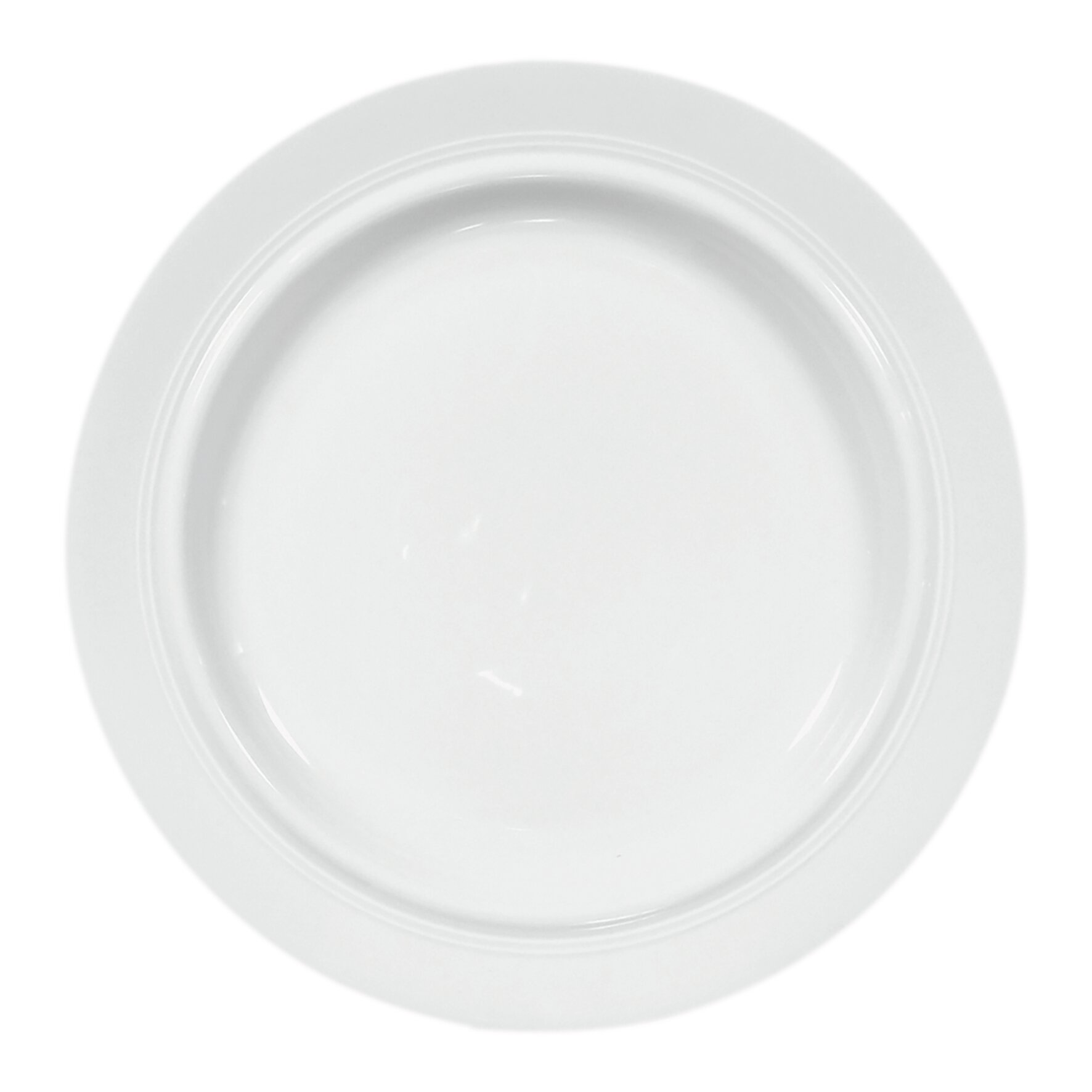 Vitalis, Teller flach ø 230 mm weiß uni