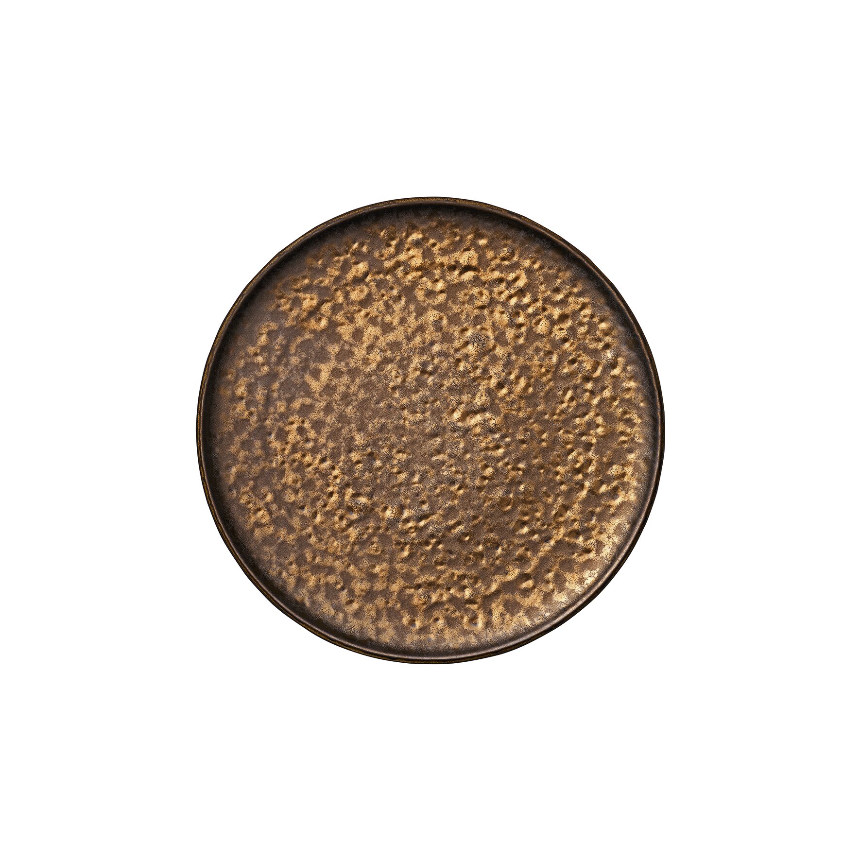 Nivo Metallic, Coupeteller flach ø 170 mm metallic