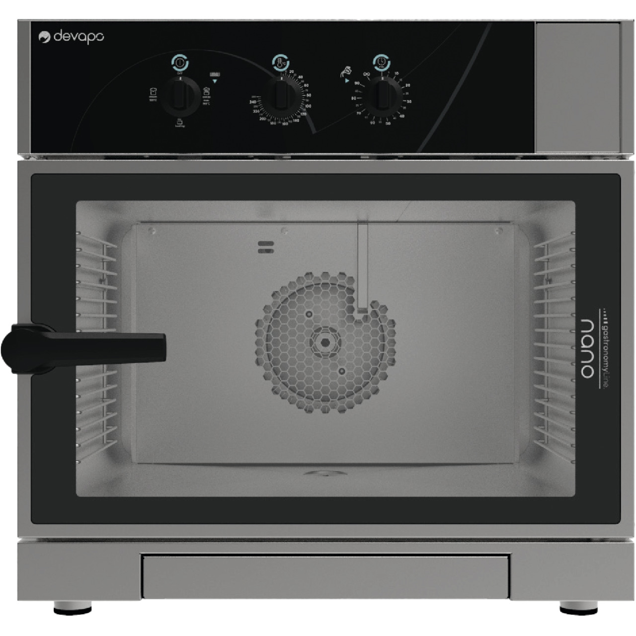 Elektro-Kombidämpfer 3 x GN 1/1 Nano 3.10 Standard