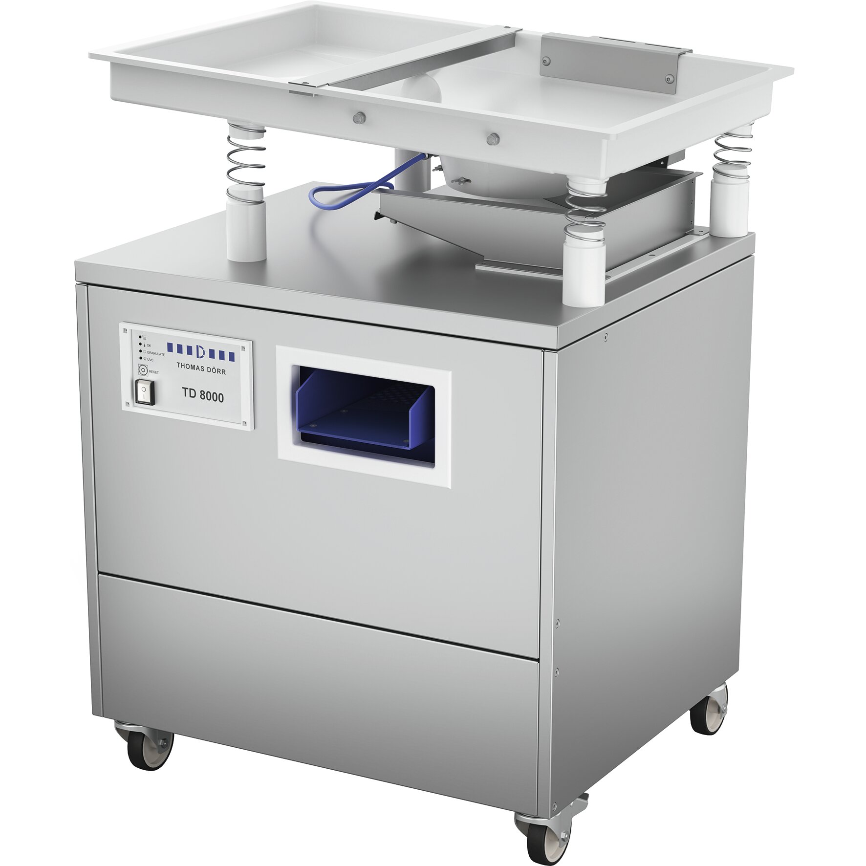 Besteckpoliermaschine 8000 Besteckteile/h / Querlage