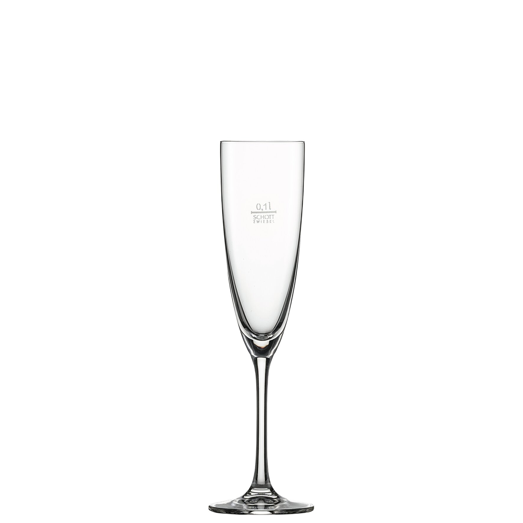 Ever, Sekt- / Champagnerglas ø 70 mm / 0,21 l 0,10 /-/ mit Moussierpunkt Ever, Sekt- / Champagnerglas ø 70 mm / 0,21 l 0,10 /-/ mit Moussierpunkt