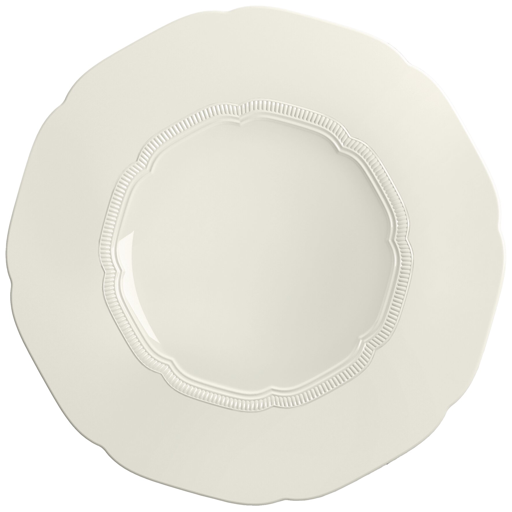 Create, Teller flach mit Fahne Relief ø 293 mm 