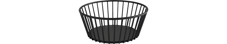 Korb 170 x 170 x 70 mm schwarz