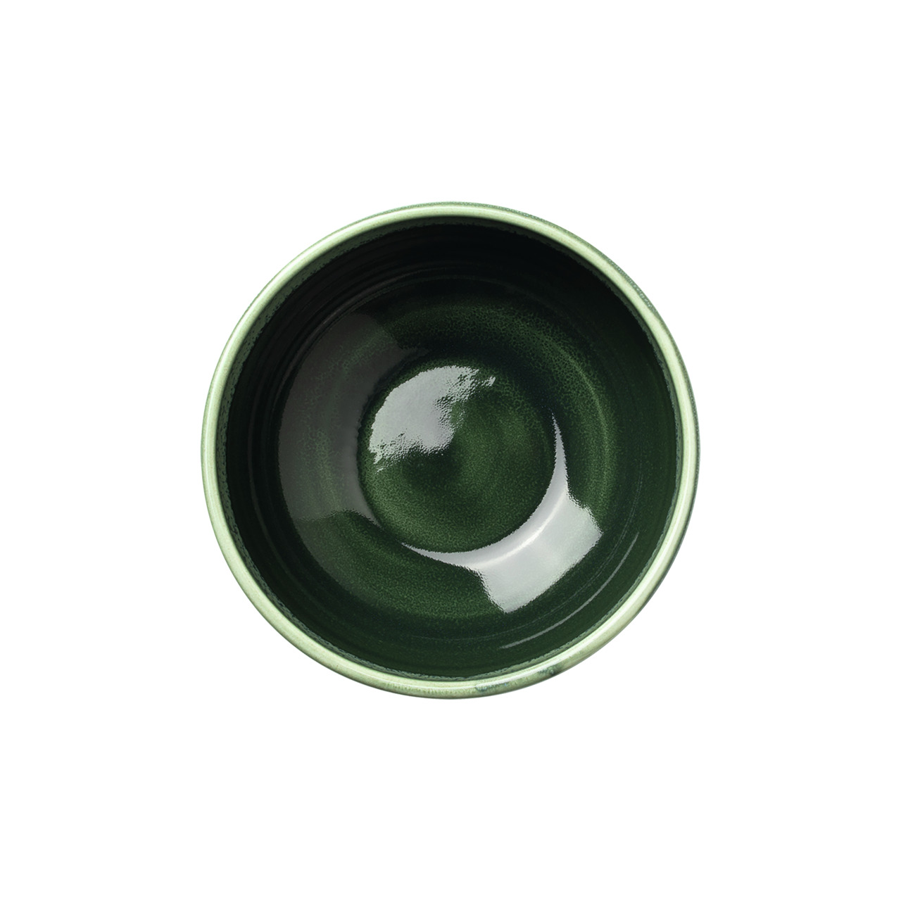 Aurora Vesuvius, Bowl ø 135 mm / 0,46 l burnt emerald