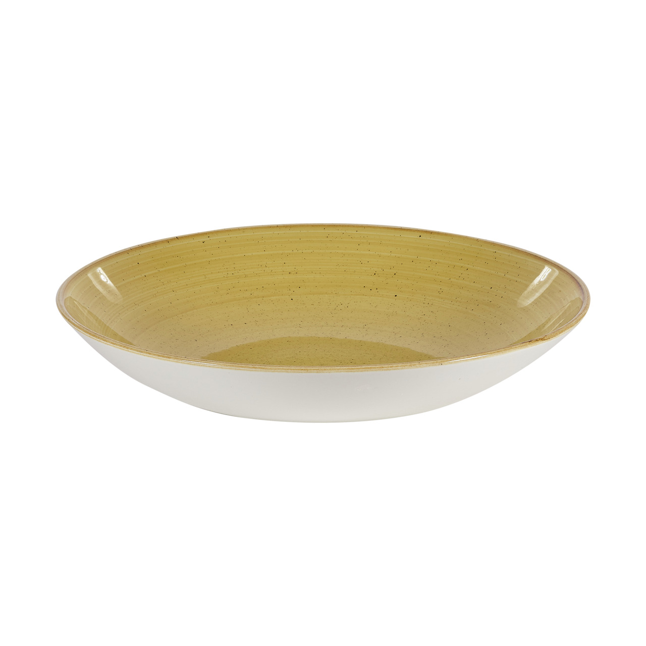 Stonecast, Bowl Coupe ø 310 mm / 2,40 l Mustard Seed Yellow