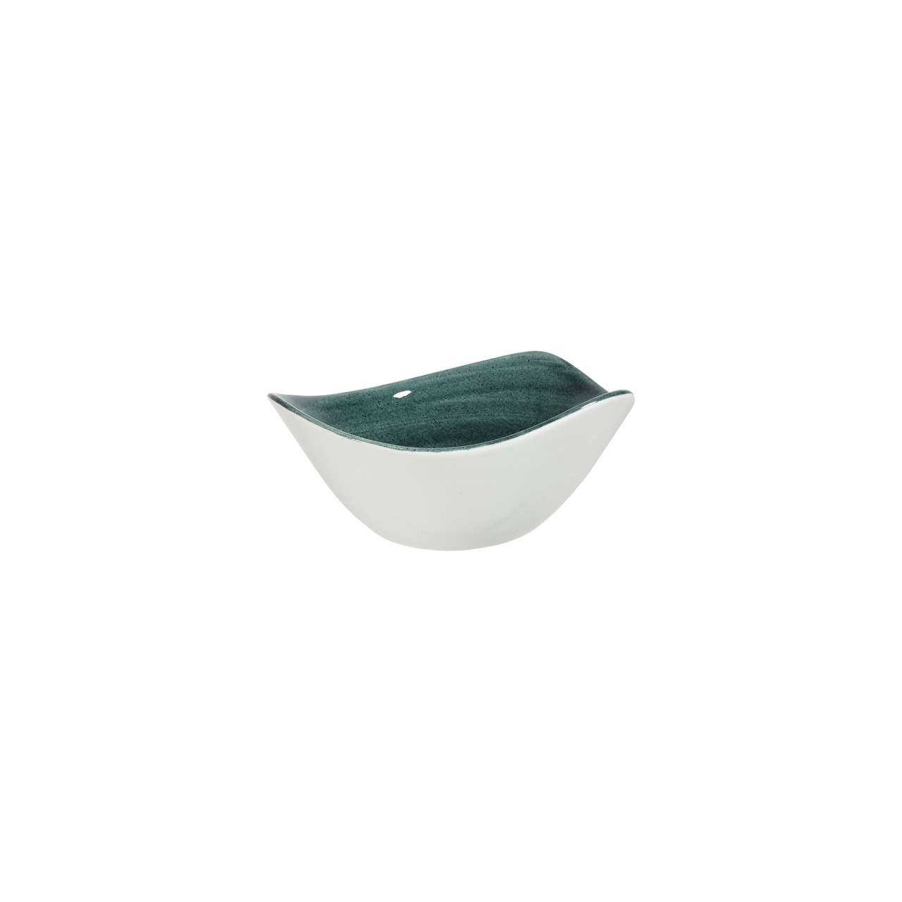 Stonecast Patina, Bowl dreieckig 153 mm / 0,26 l Rustic Teal