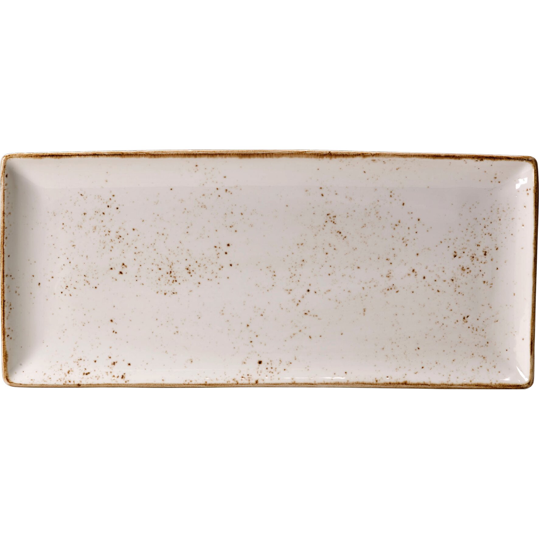 Craft White, Platte rechteckig 370 x 165 mm Craft White, Platte rechteckig 370 x 165 mm