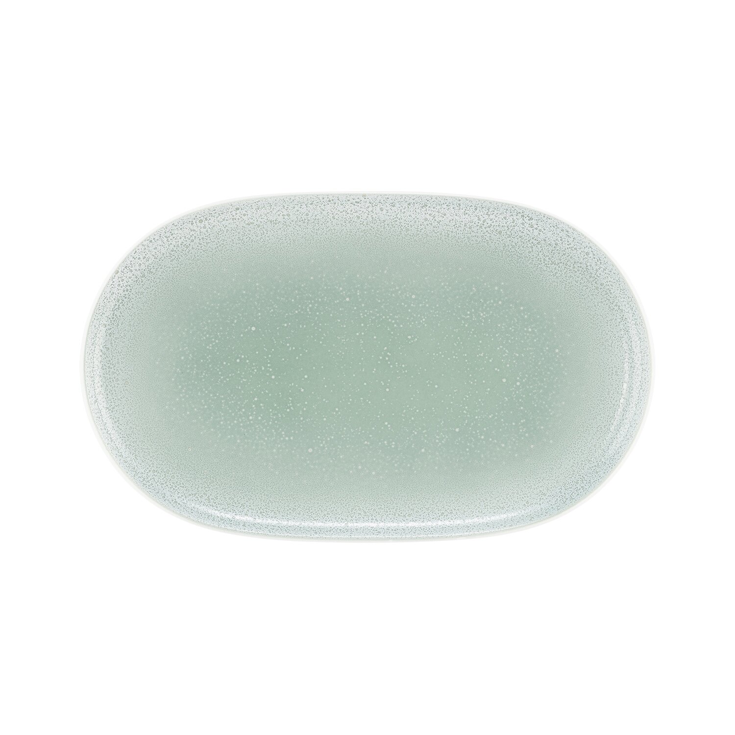 Sento Home, Teller / Servierplatte oval 334 x 205 mm Aura mint