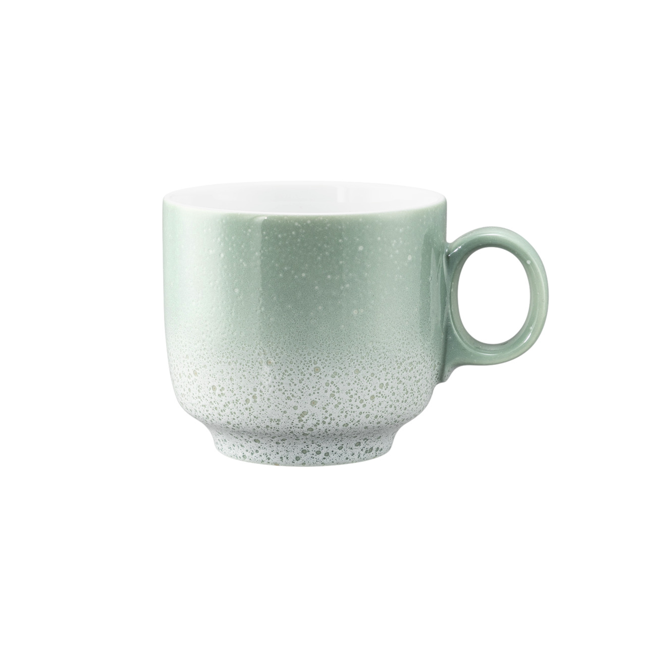 Sento Home, Cappuccinotasse mit Henkel ø 88 mm / 0,33 l Aura mint