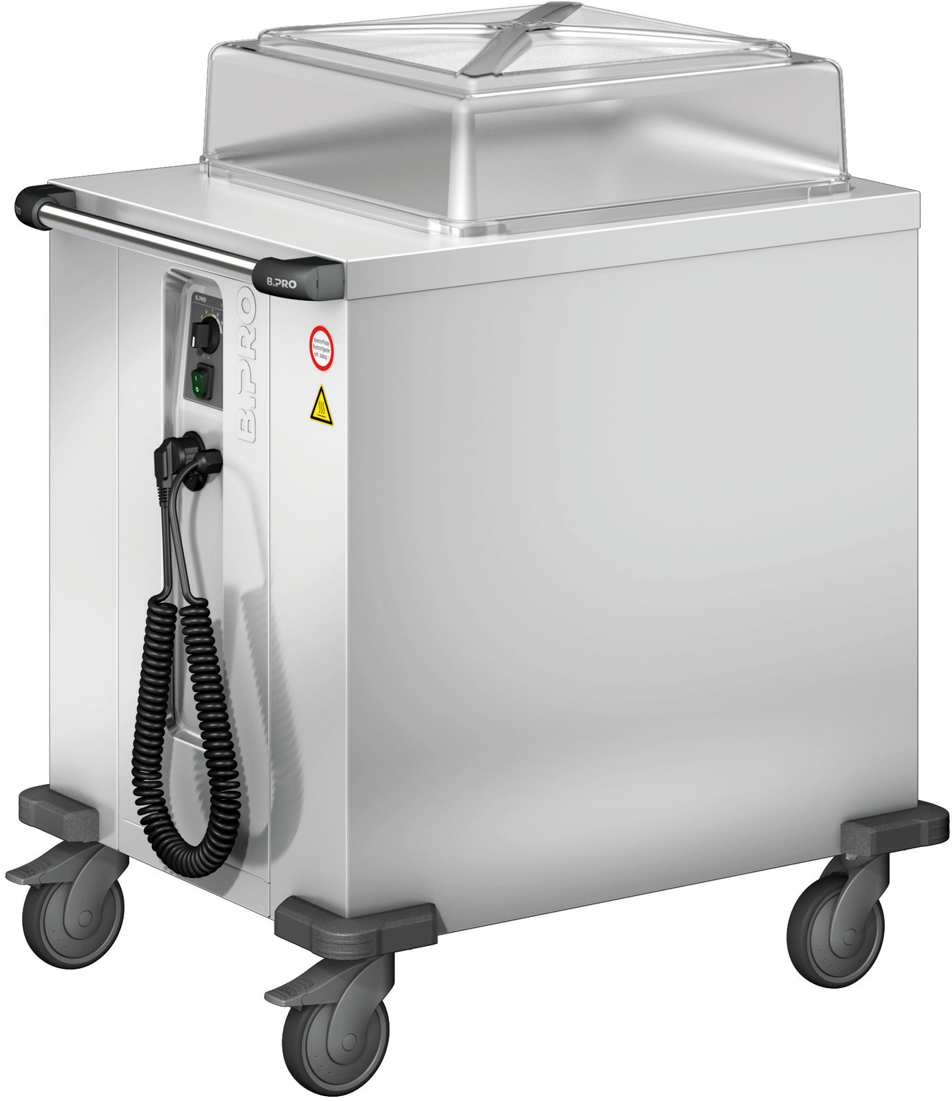 Korbspender für 6 oder 9 Körbe / 500 x 500 mm oder 525 x 525 mm / Umluft beheizt