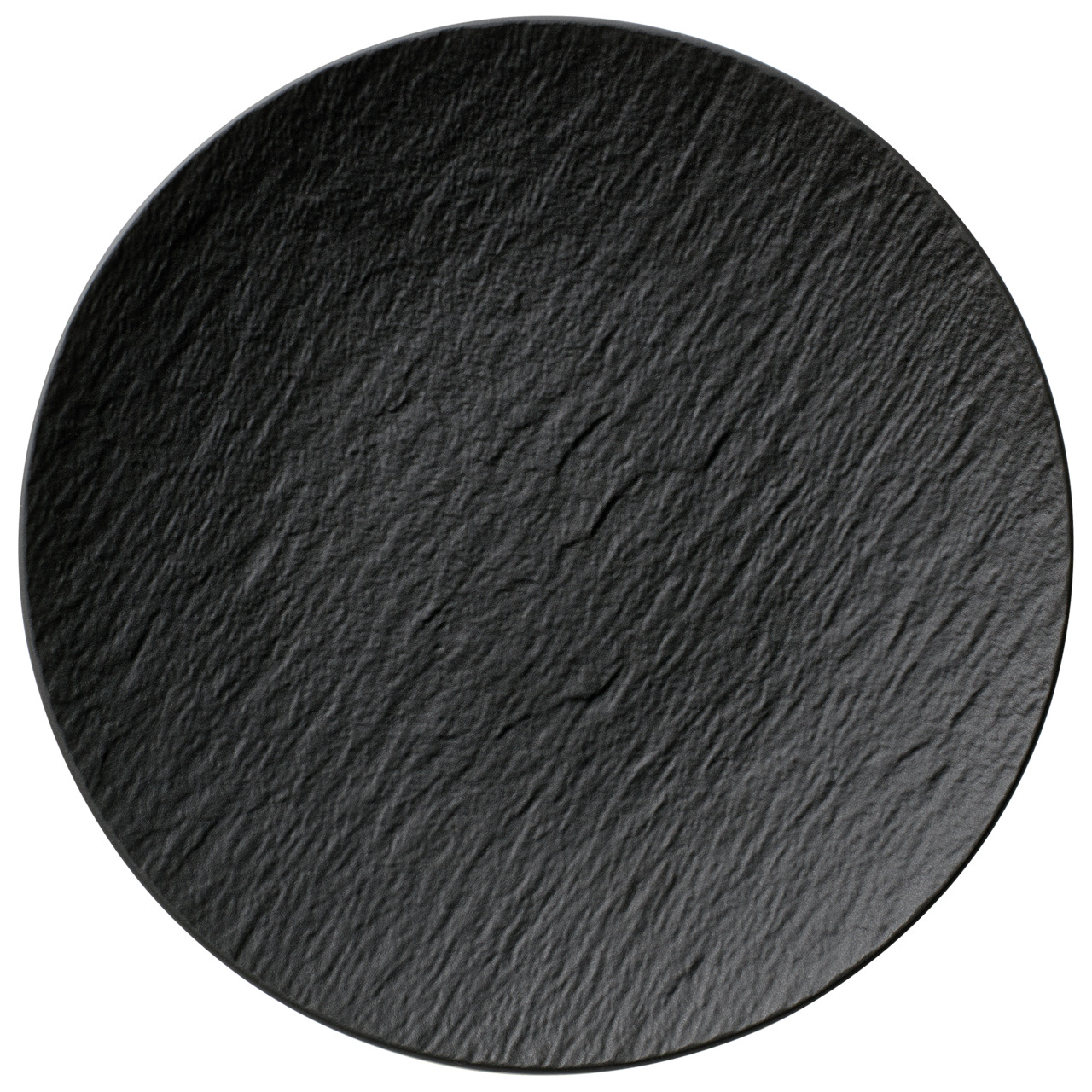 The Rock Black Shale, Coupeteller flach ø 290 mm schwarz