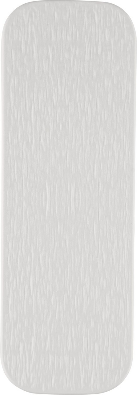Porzellanserie "Lavanit" weiß Platte rechteckig 30x10x1,1cm