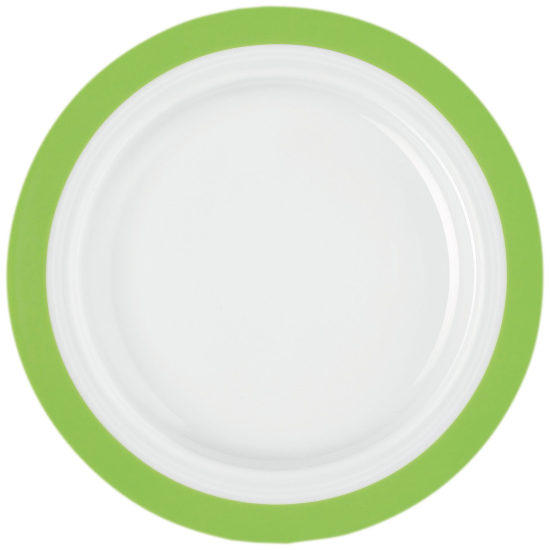 Vitalis, Teller flach ø 255 mm / 0,30 l grünes Band