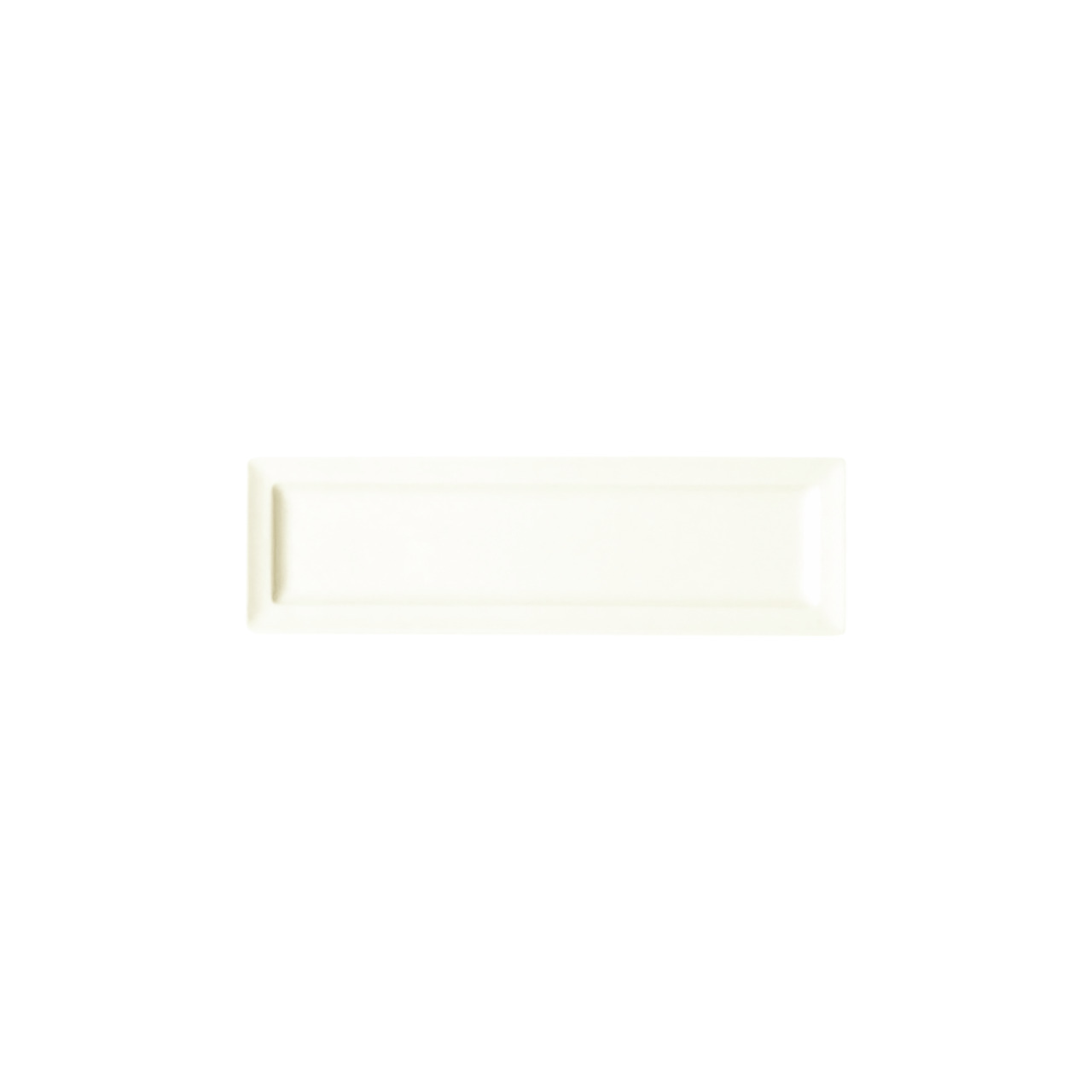 Classic Gourmet, Teller flach rechteckig 210 x 70 mm creme