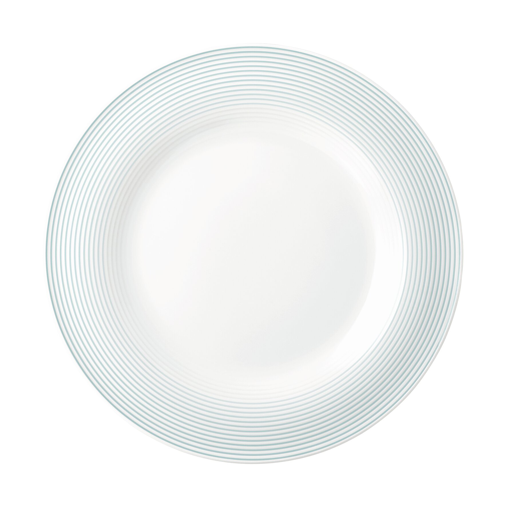 Blues, Teller flach ø 300 mm arktisblau