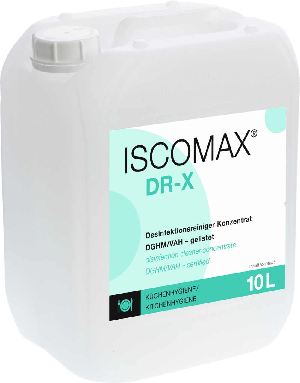 Desinfektions- und Reinigungsmittel Iscomax DR-X 5 x 10,00 l