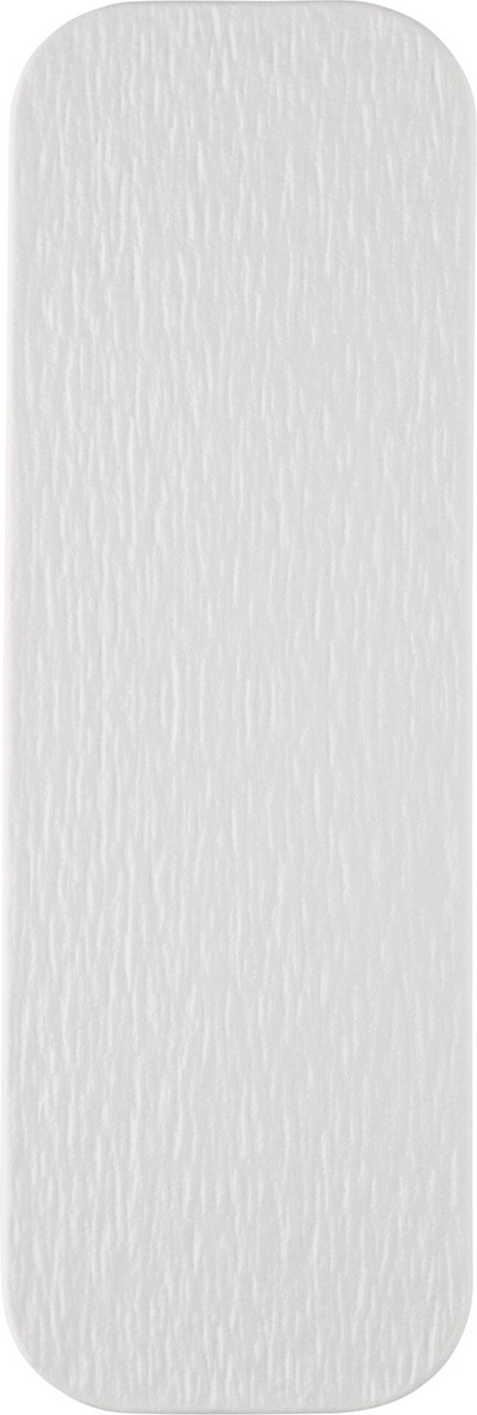 Porzellanserie "Lavanit" weiß Platte rechteckig 25,1x8,5x1,1cm