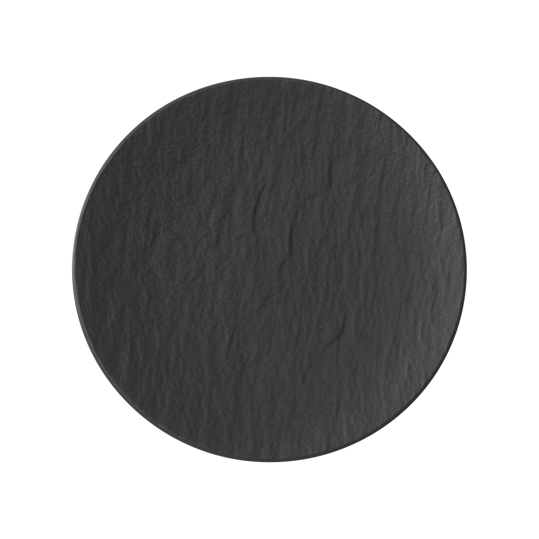 The Rock Black Shale, Coupeteller flach ø 155 mm schwarz