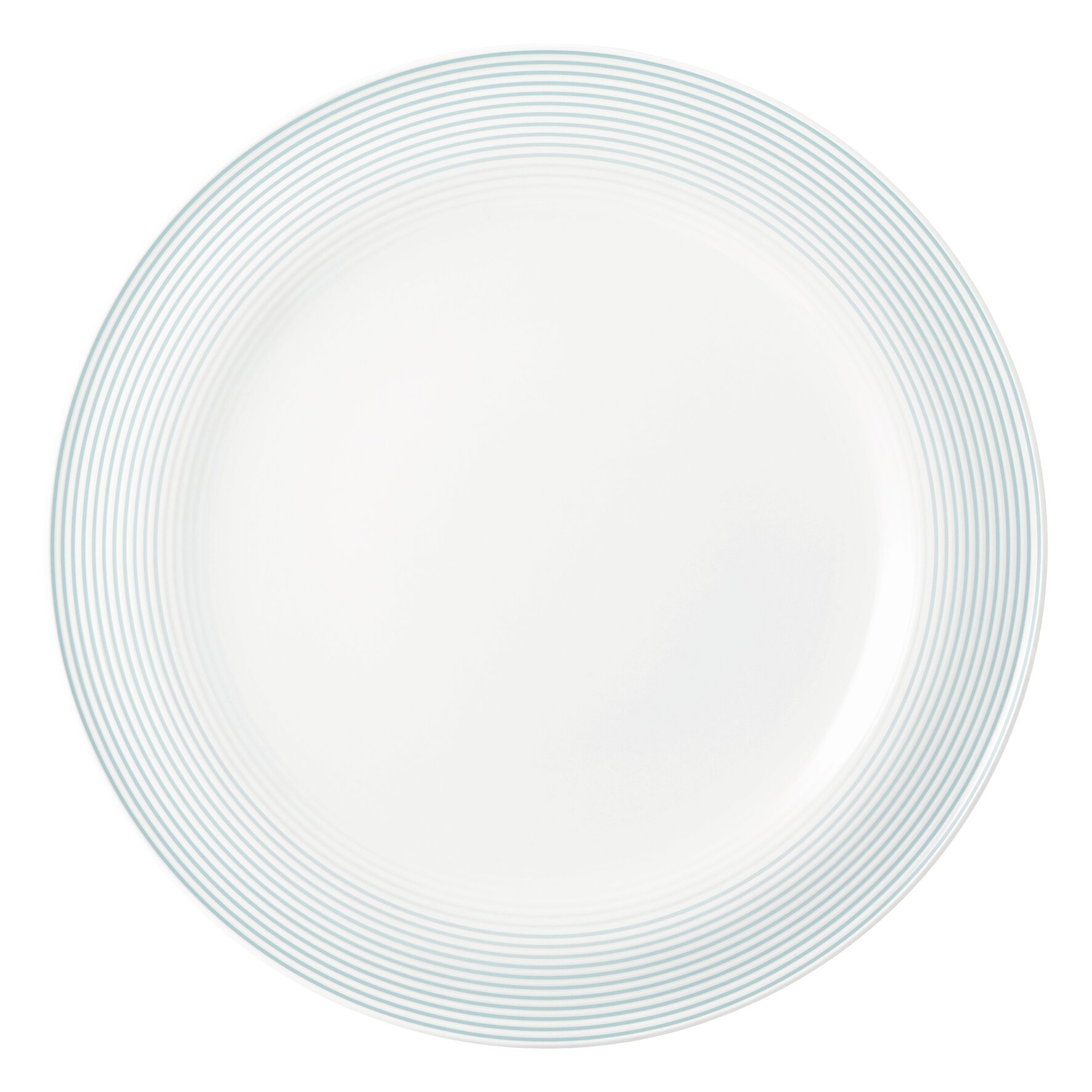 Blues, Teller flach ø 332 mm arktisblau