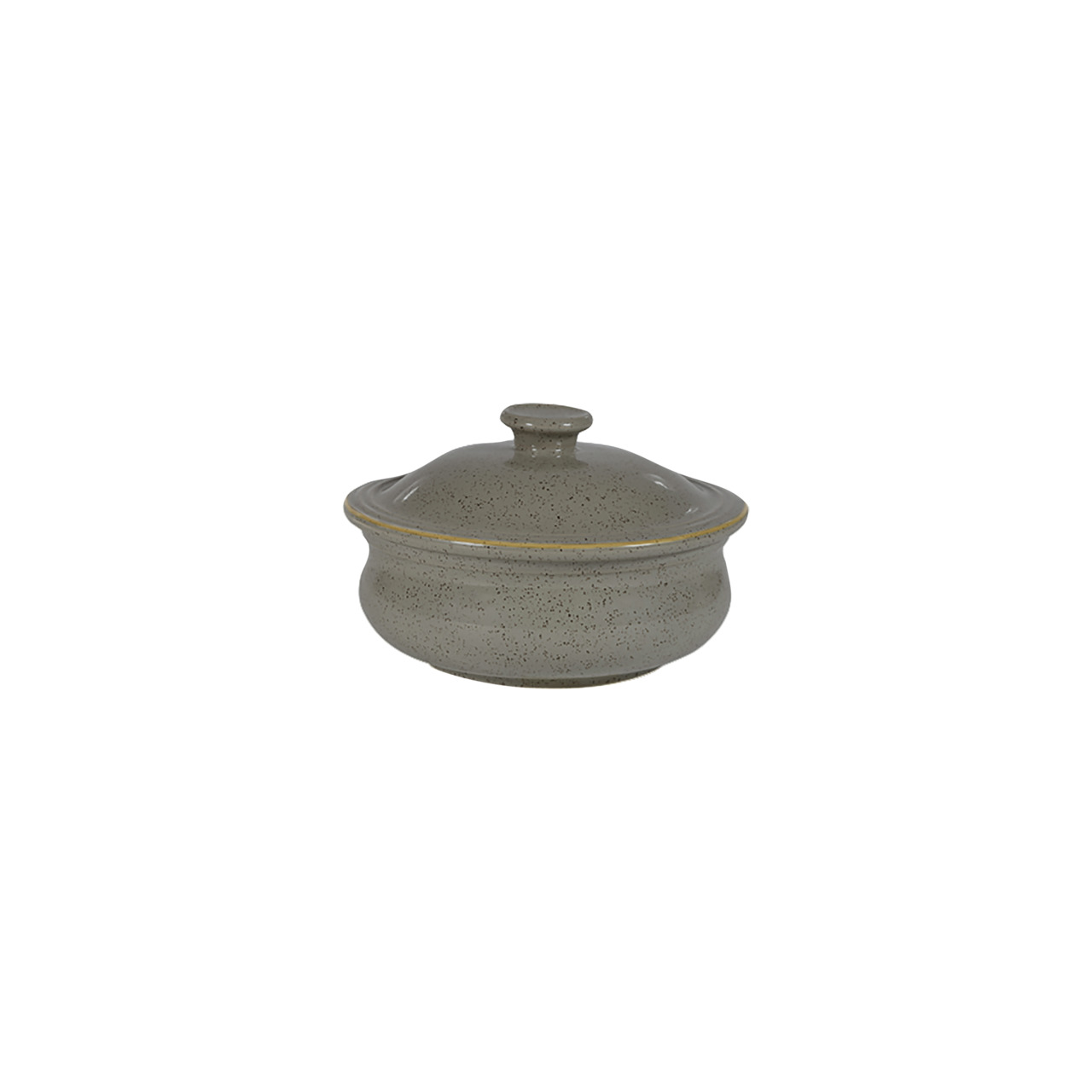 Stonecast, Schmortopf m. Deckel ø 140 mm / 0,43 l Peppercorn Grey