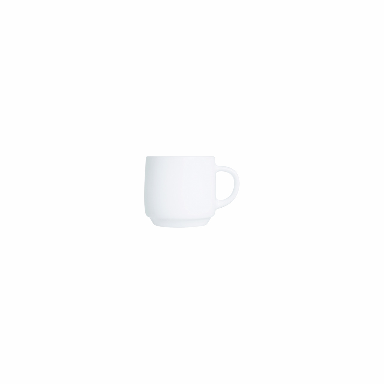 Intensity White, Baril Tasse stapelbar 0,19 l weiß