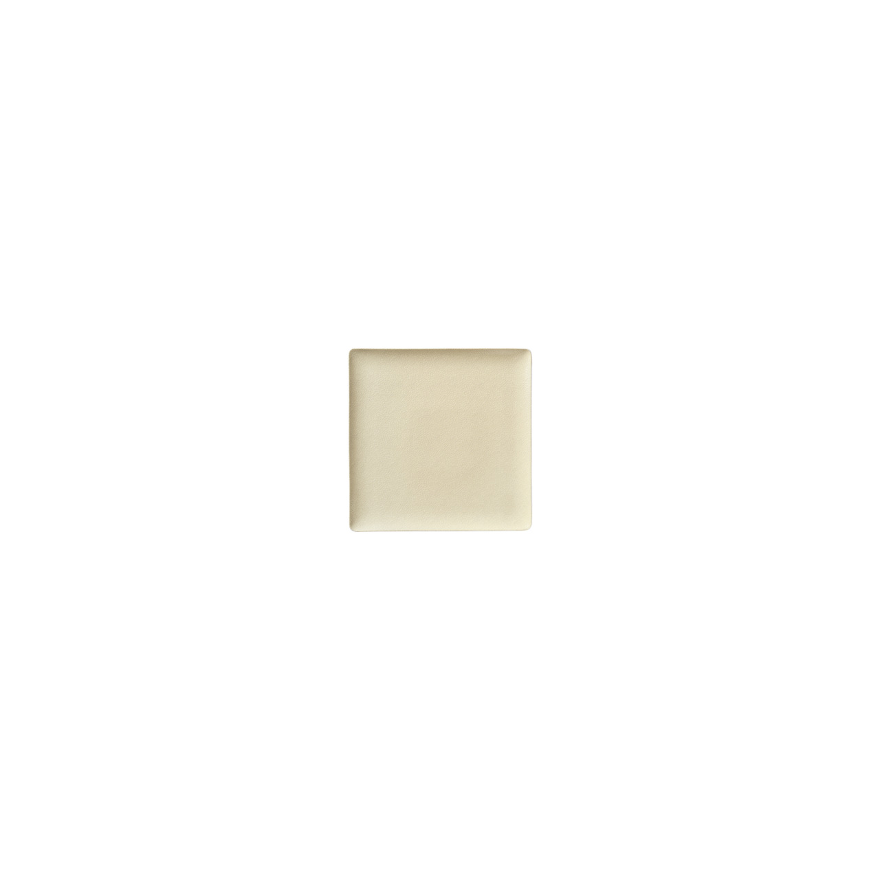 Pearls, Coupteller flach quadratisch 88 x 88 mm champagne