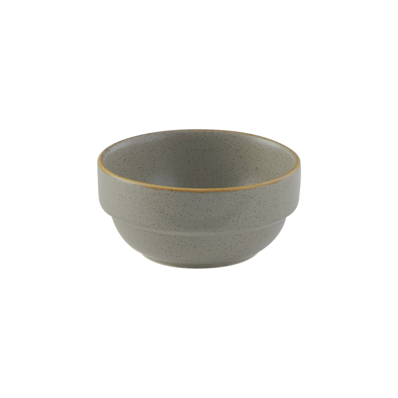 Stonecast, Bowl Profile stapelbar ø 115 mm / 0,36 l Peppercorn Grey