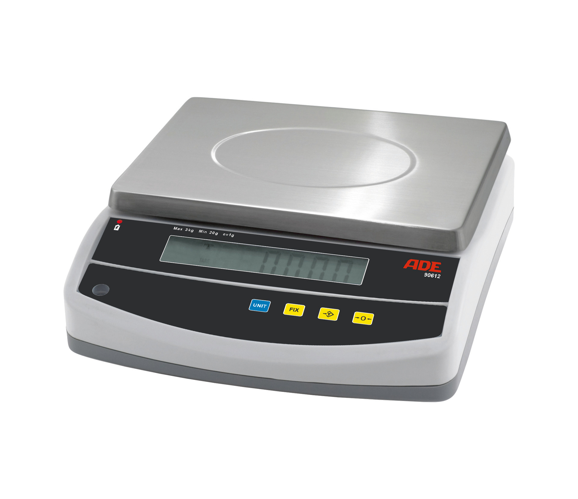 Portionswaage 30,00 kg / Ziffernschritt 1 g / Wiegefläche 295 x 220 mm