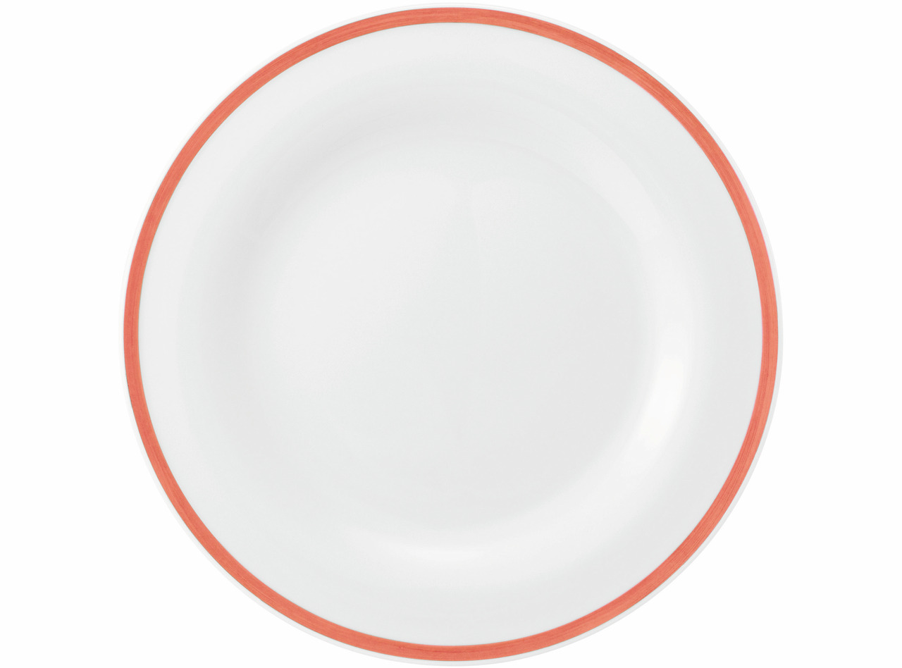 Community, Teller flach ø 286 mm Pinselband rot