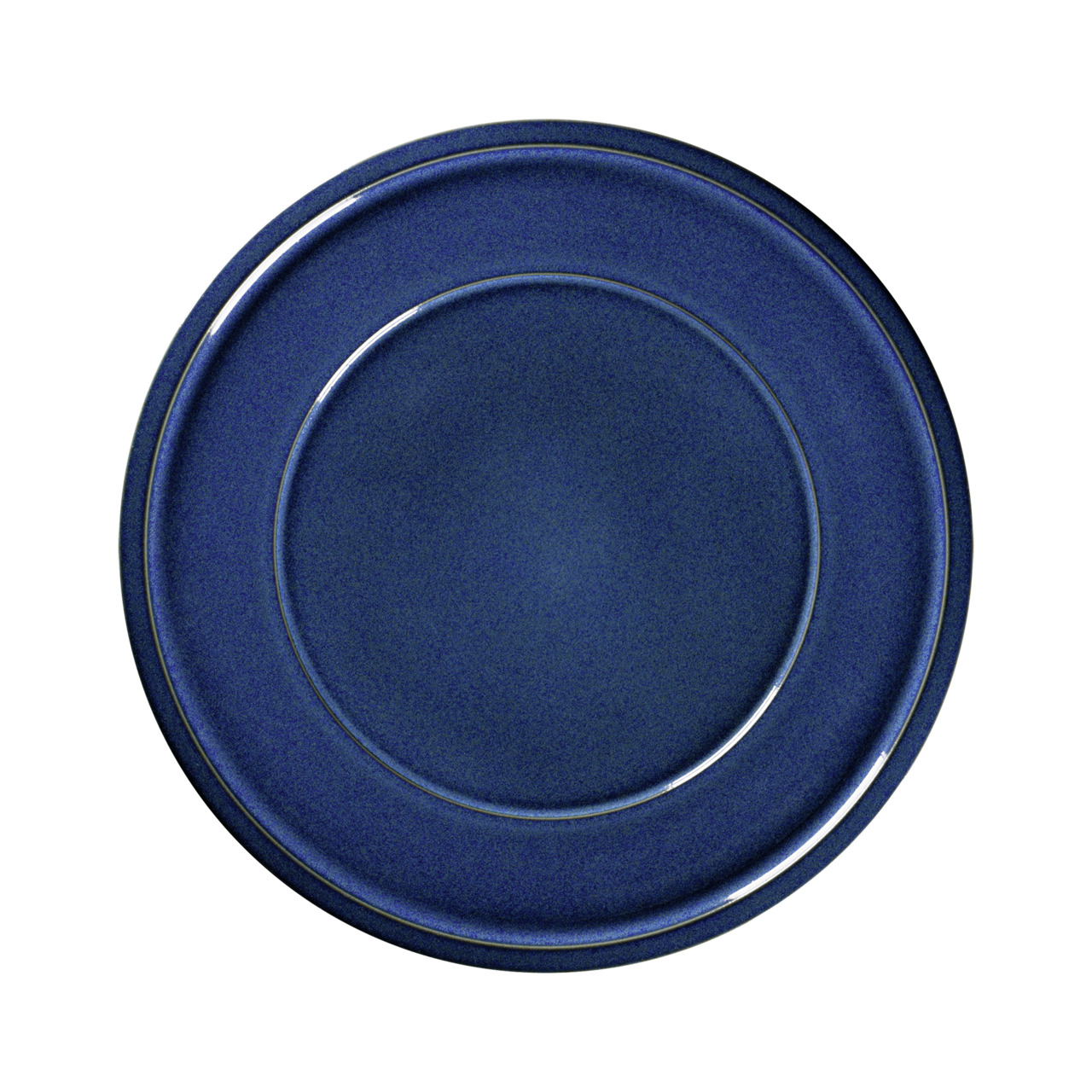 Ease, Teller flach mit Rand ø 318 mm cobalt blue