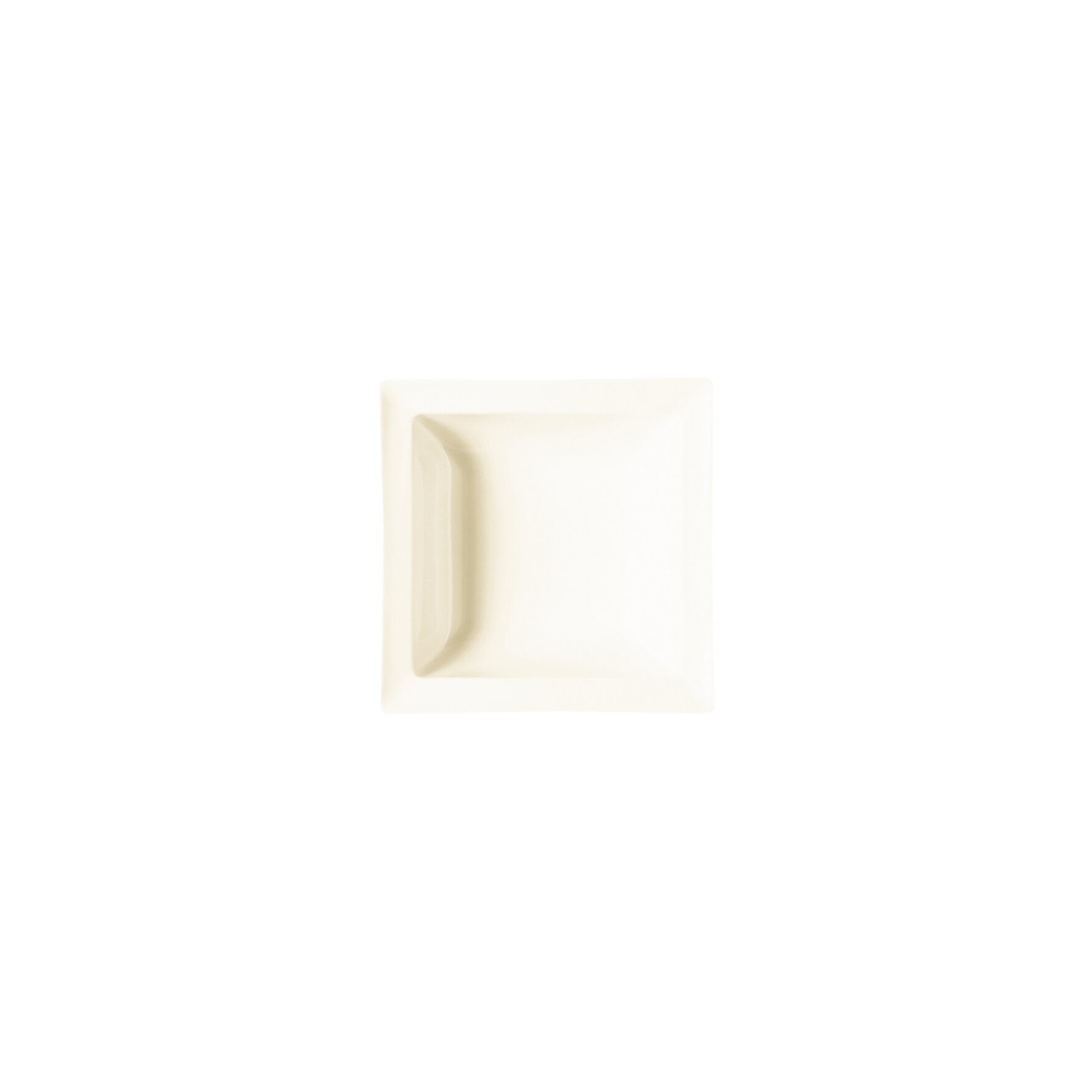 Classic Gourmet, Salatschale quadratisch 120 x 120 mm / 0,20 l creme