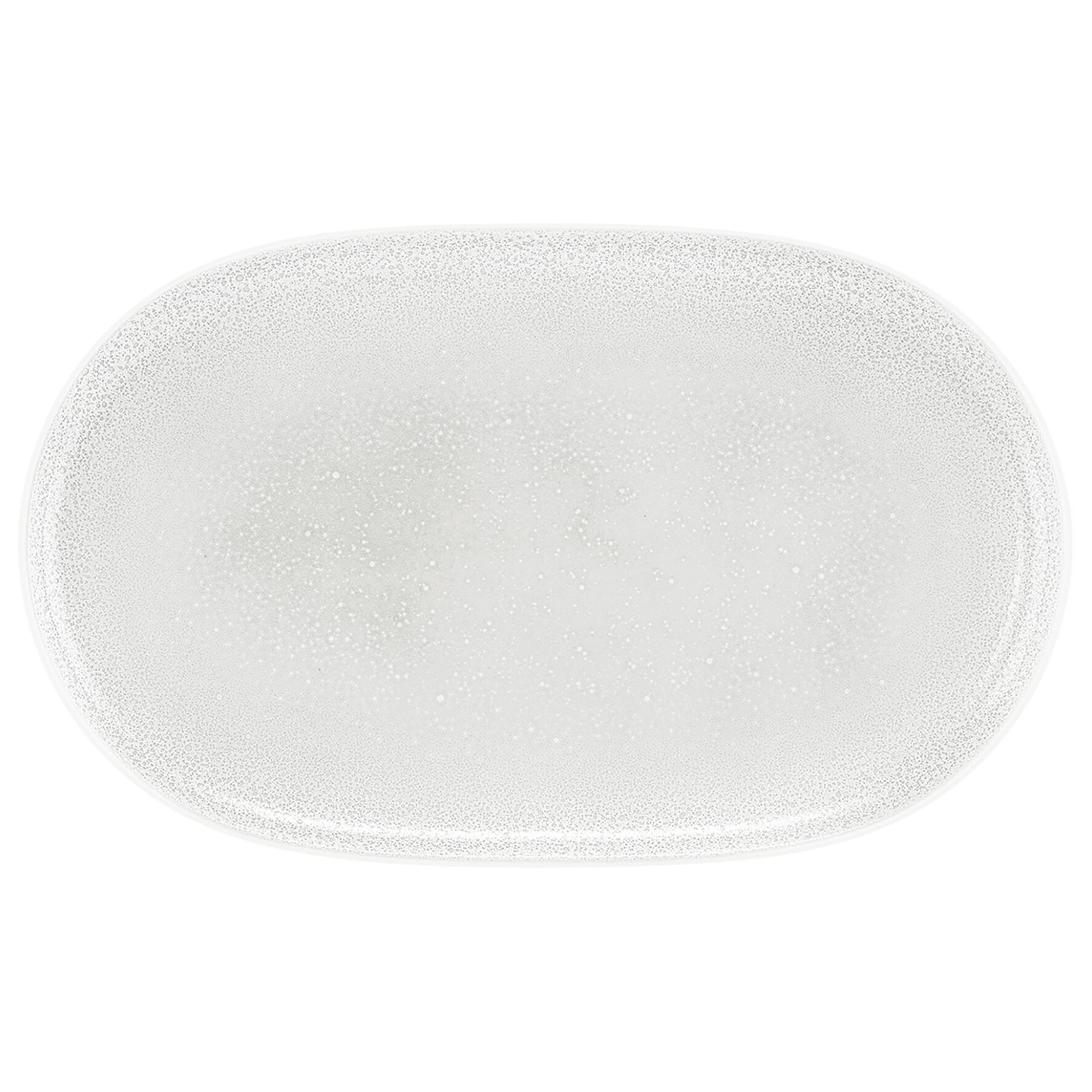 Sento Home, Teller / Servierplatte oval 334 x 205 mm Aura white
