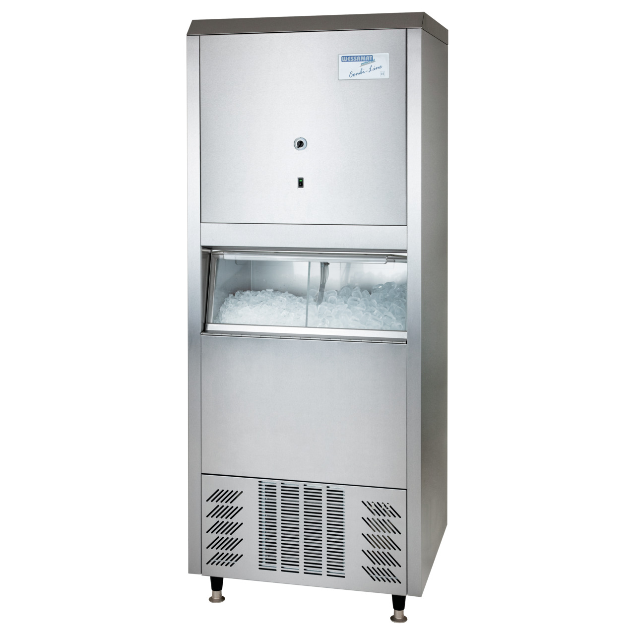 Eiswürfelbereiter W 80 CL / 80,00 kg/24 h / 67,00 kg Vorrat / Luftkühlung