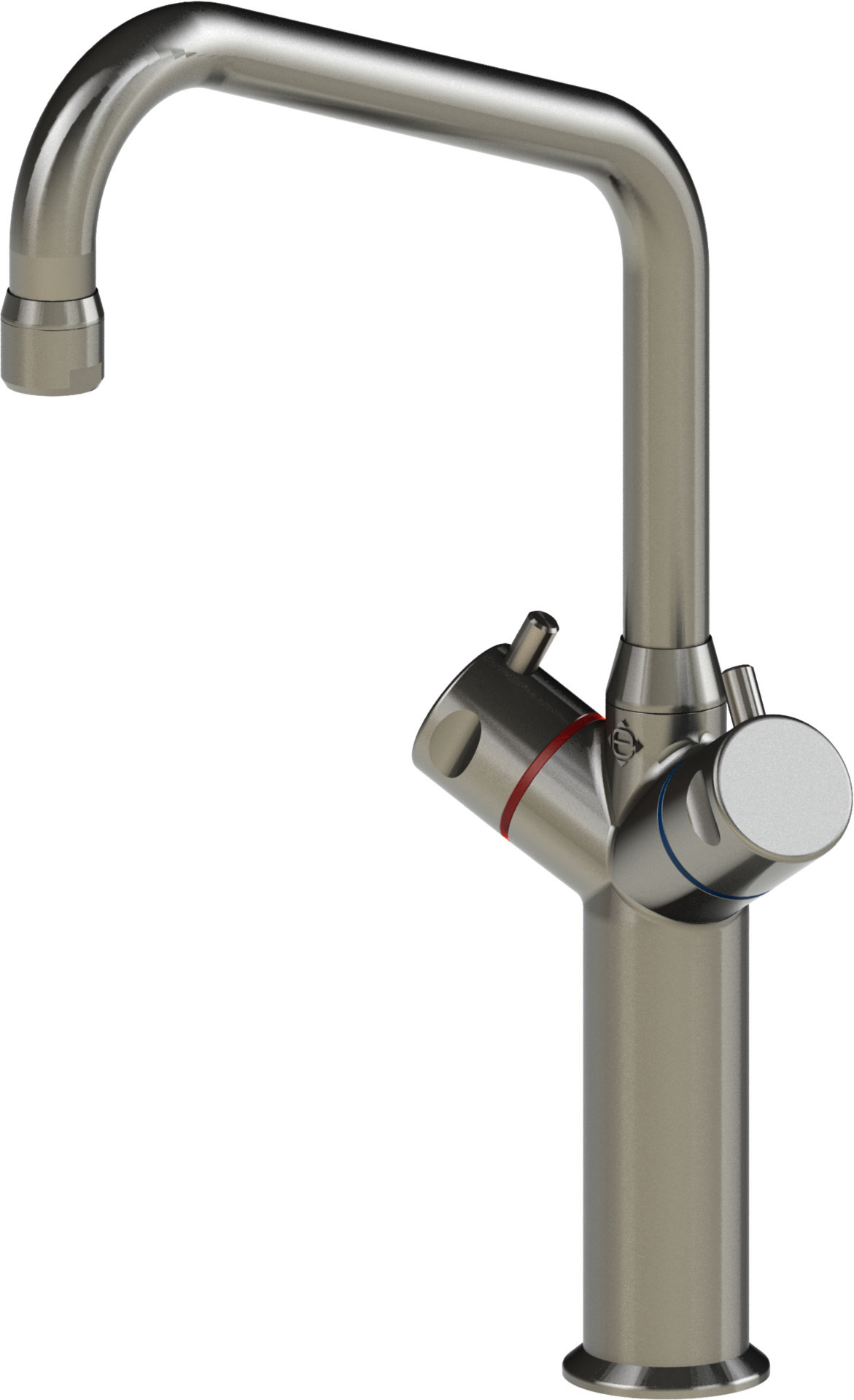 Einloch-Zweigriff-Mischbatterie 3/4" / Ausladung 300 mm / mit HU-Auslauf