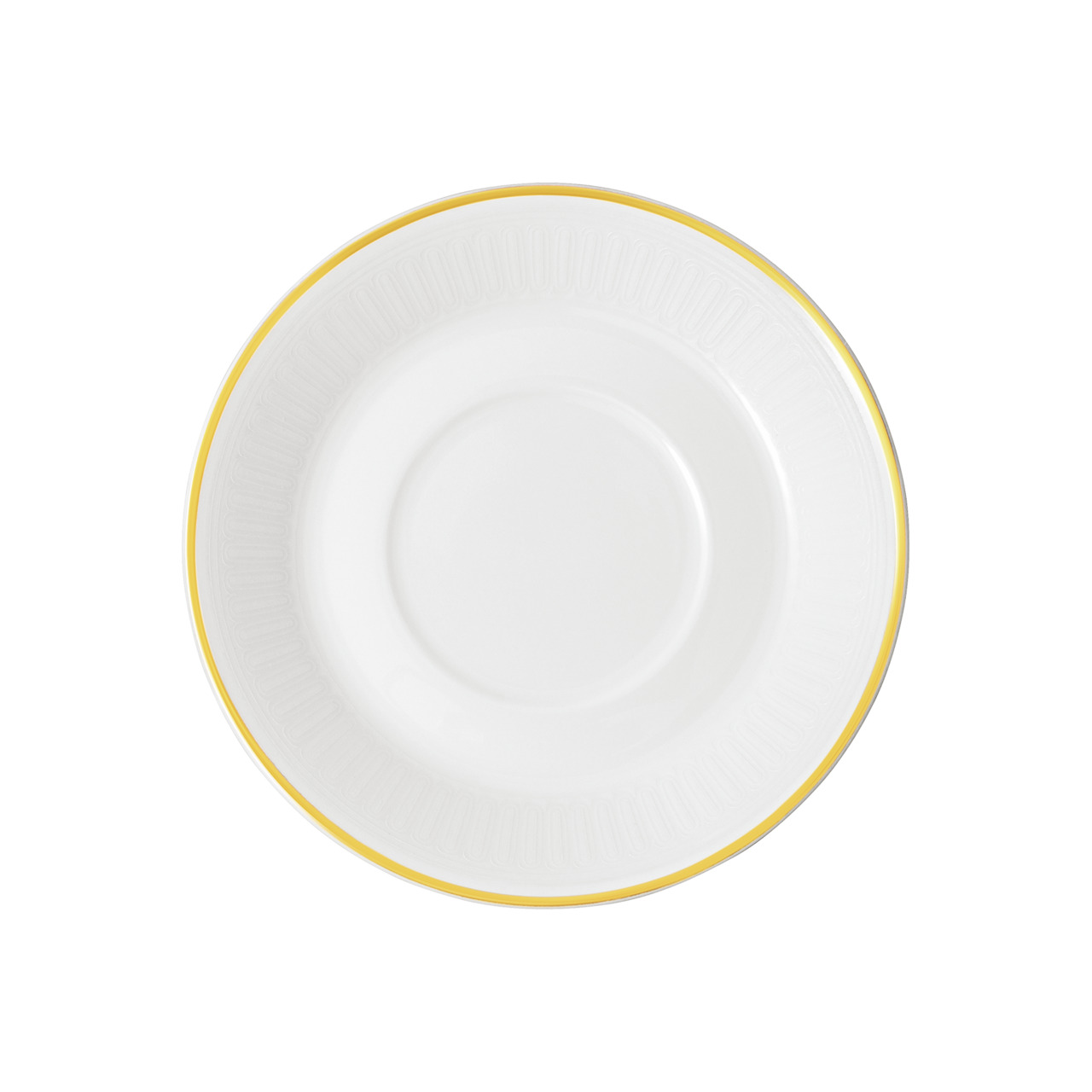 Château Septfontaines, Untertasse ø 125 mm weiß