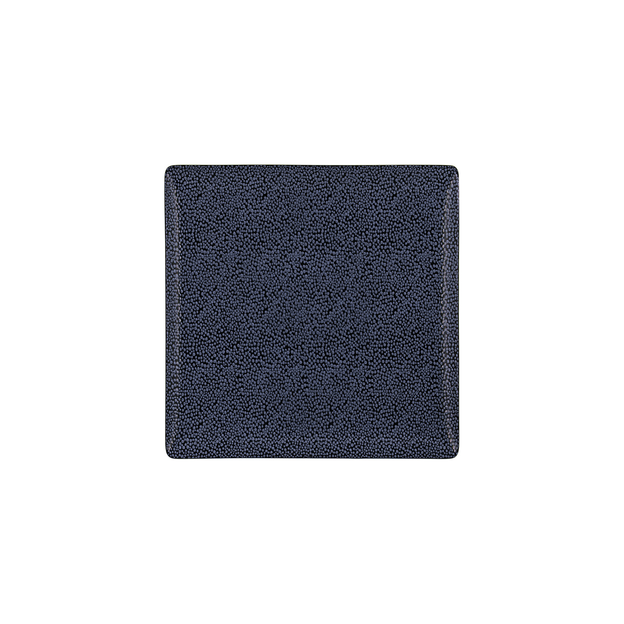 Pearls, Coupteller flach quadratisch 200 x 200 mm dark