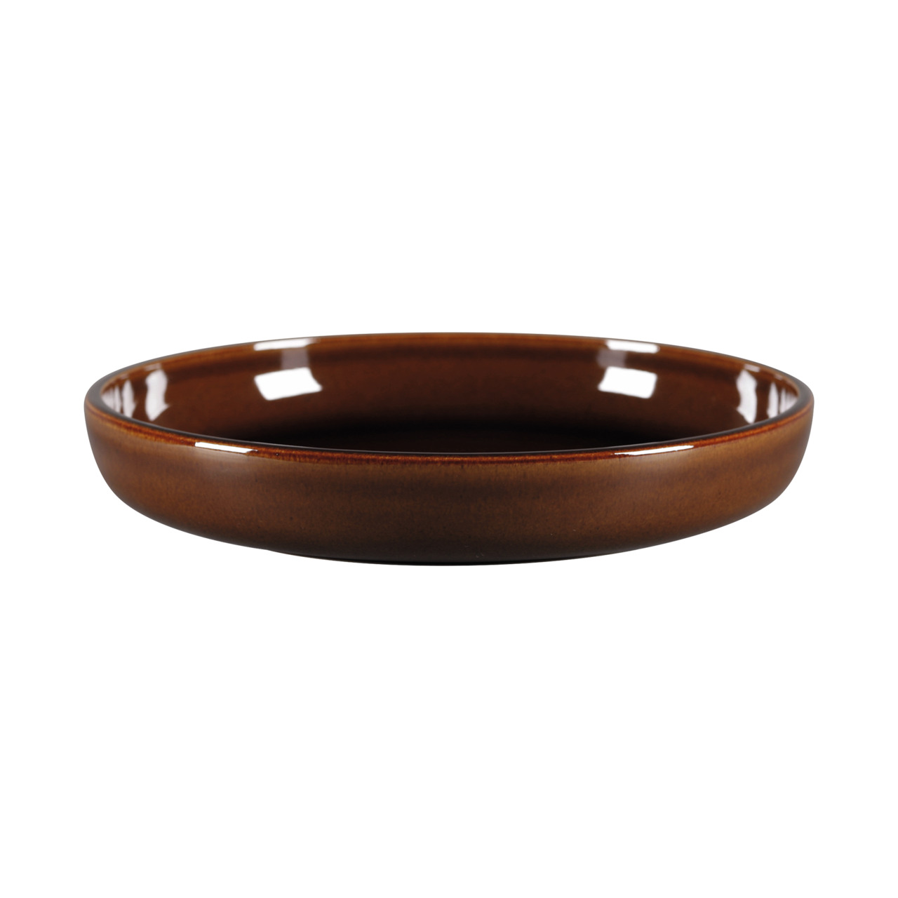 Ease, Teller tief rund ø 258 mm / 1,51 l honey brown