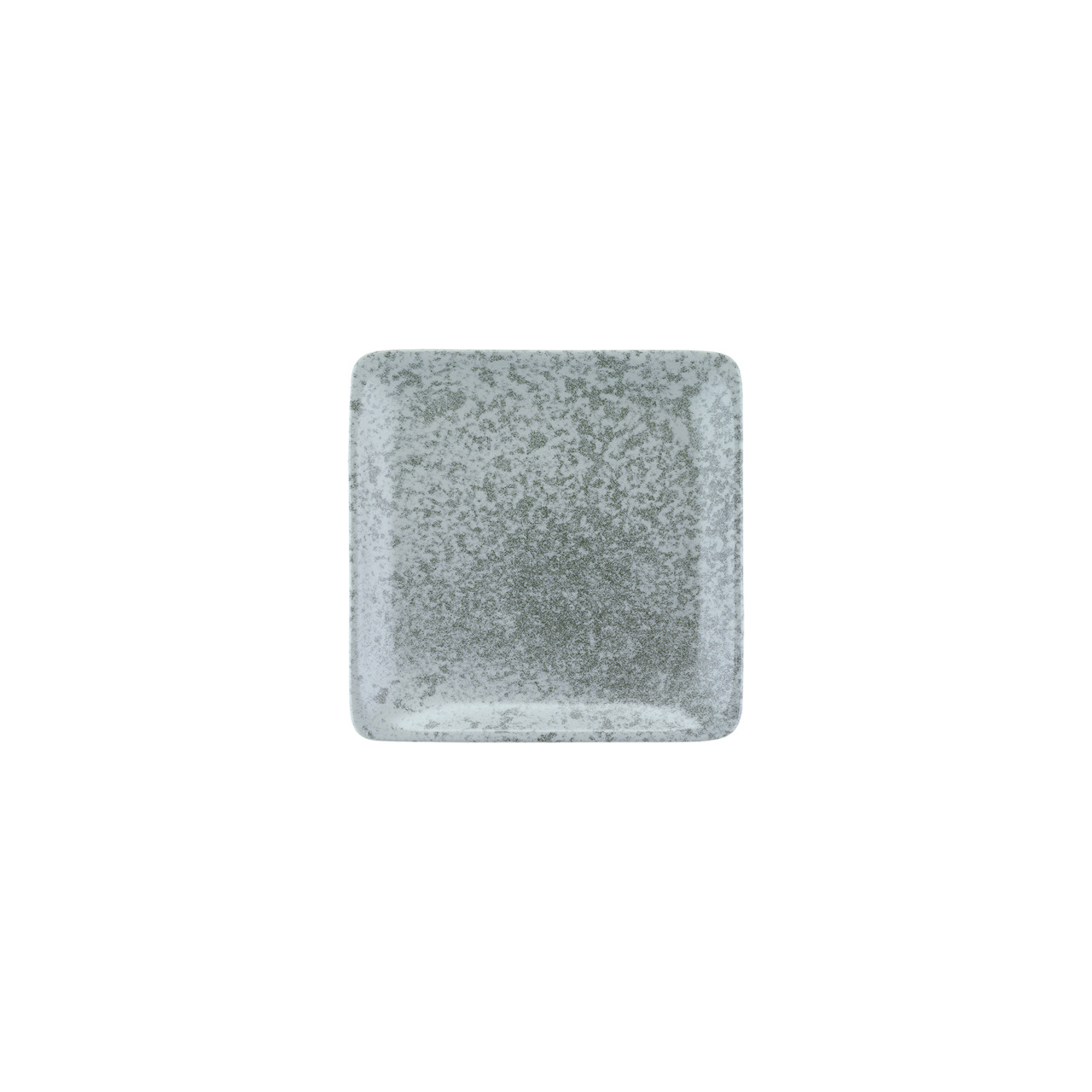 Sandstone, Teller flach quadratisch 152 x 152 mm gray