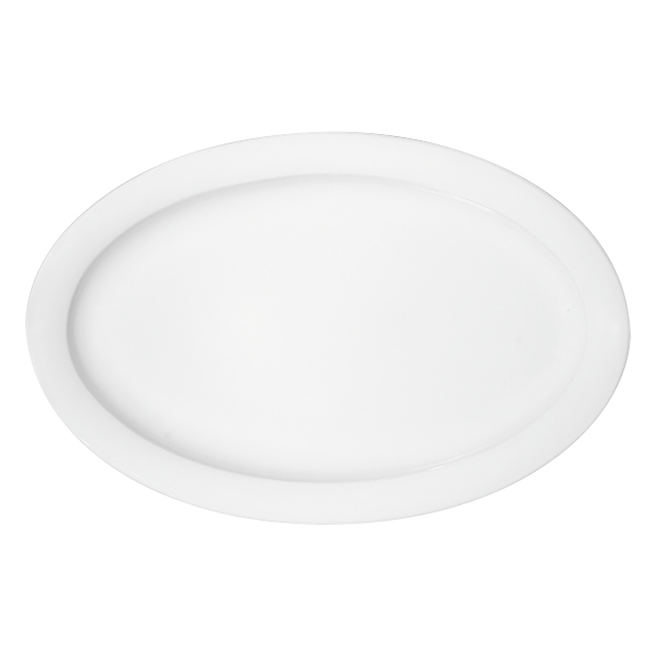 Dimension, Platte oval mit Fahne 319 x 207 mm