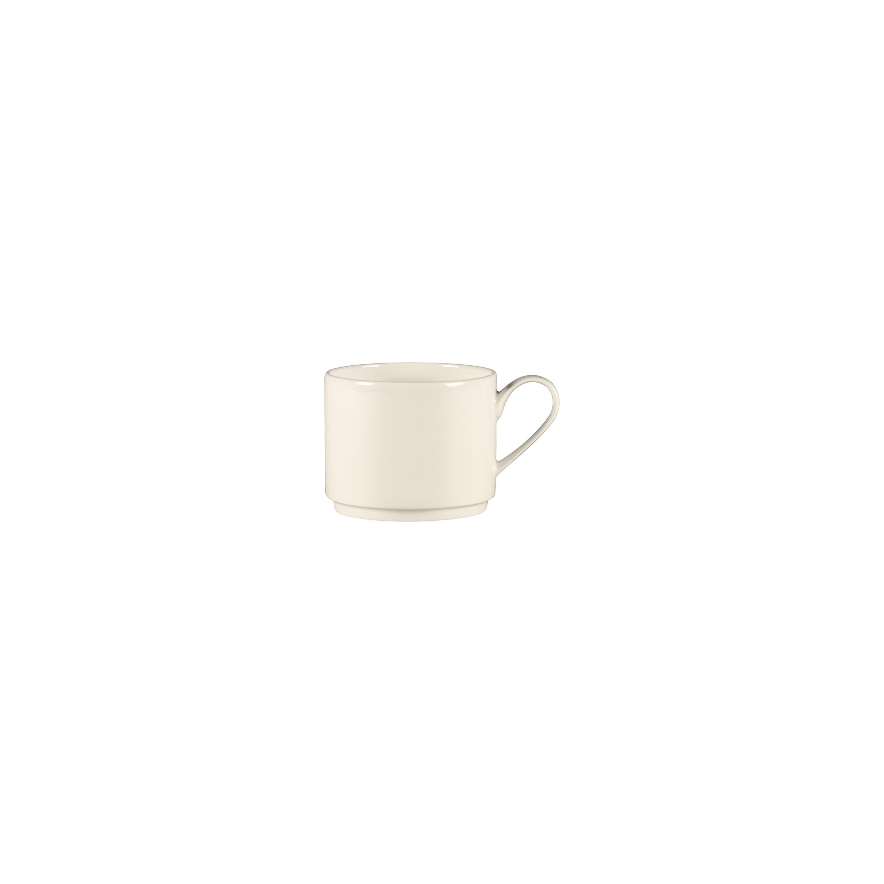 Le Ballet Fedra, Kaffee- / Teetasse stapelbar ø 80 mm / 0,24 l