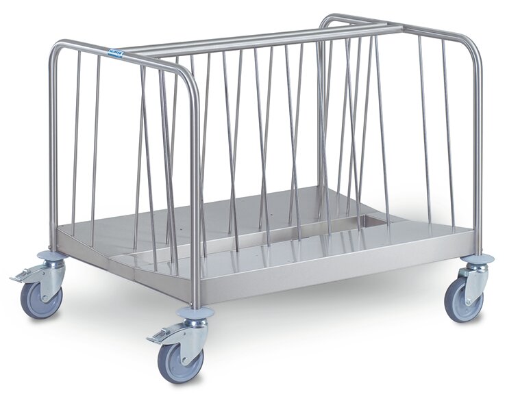 Tellertransportwagen 2-fach niedrige Ausführung Tragkraft 270 kg